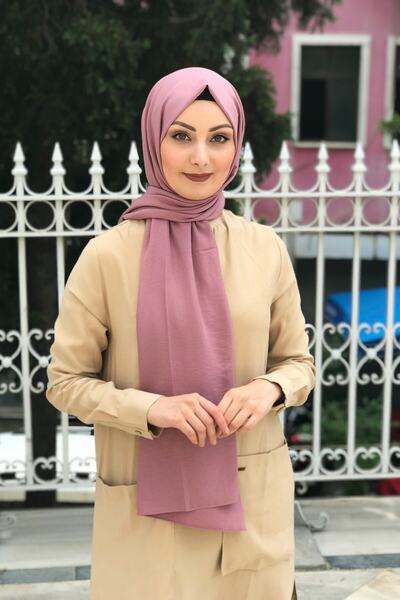 Esarp Center سلسلة شال الجاز القطني 75 × 190 سم