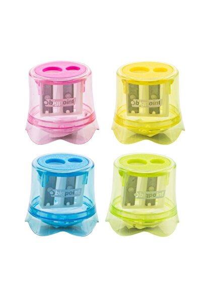 Bigpoint Double Storage Pencil Sharpener UFO Box of 12