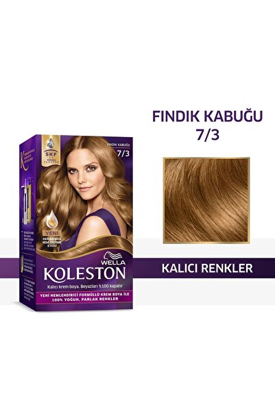 Wella Wella 7/3 Kit Boya Fındık Kabuğu Saç Boyası