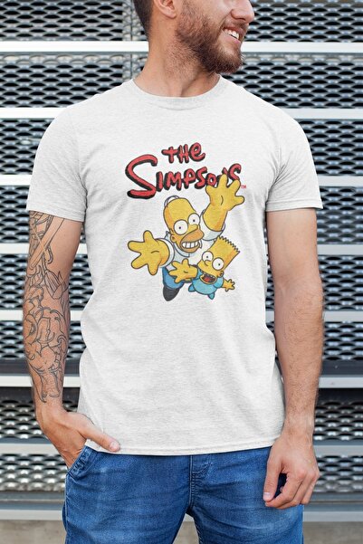 Reyondrop Сімпсони Гомер і Барт Чоловіча футболка