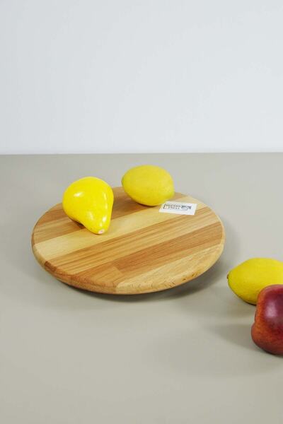 SepetçiBaba Beti - Ahşap Dönen Tabak