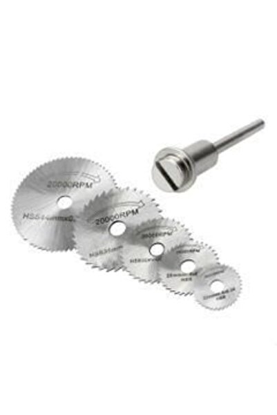 Neler Geldi Neler Dremel Matkap Testere Diski 6 Parça Set Ince Kesim Mini Testere Hobi Testeresi Matkap Ucu Testeresi