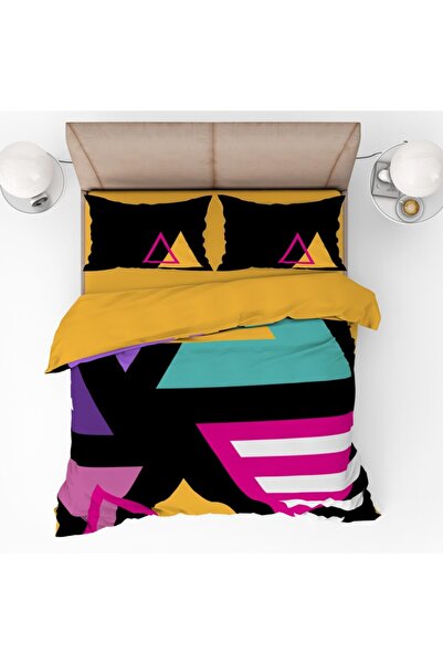 yok yok evim eve dair her şey Set de husă de pilota unică cu model geometrie ...