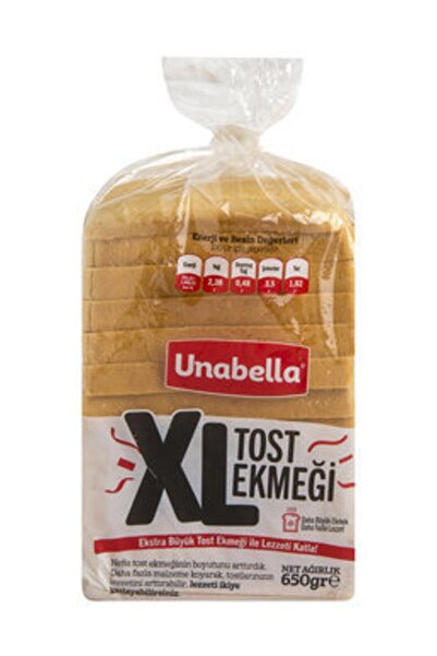 Unabella Xl Tost Ekmeği 650 G