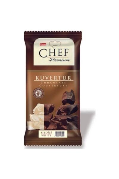 Elvan Chef Premium Fildişi Kuvertür Çikolata (200 G)