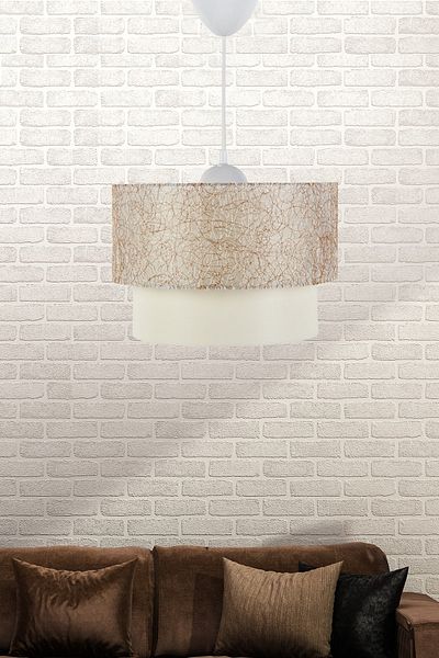 EvLight Gold String Cake Single Pendant Lamp Chandelier
