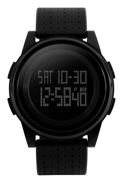 Vegans 1206 Digital Silicone Unisex Wristwatch