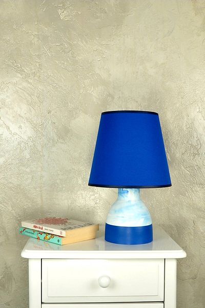 Qdec Modern Design Vivo Lampshade Blue Blue