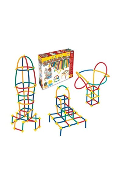 DEDE Toys مجموعة تعليمية لعصا الخيزران للأطفال من الجنسين 300 قطعة