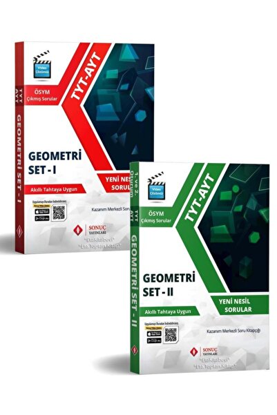 Sonuç Yayınları Sonuç Tyt Ayt Geometri Modüler Set 1 - 2 Kampanyalı Set Yeni ...