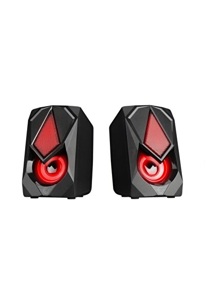 Rampage Rms-g19 2.0 5 Watt Led Işıklı Siyah Multimedia Speaker