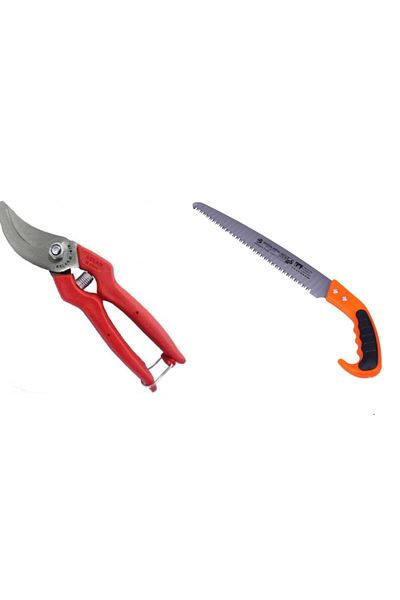 Aslan Pruning Set 2 Pieces Pruning Set Laser Saw 300mm Pruning Shears