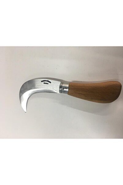 Fatih Bahçe Aşı Bıçağı Ceviz Aşı Çakısı Eğri Dövme Bıçak Orta Boy