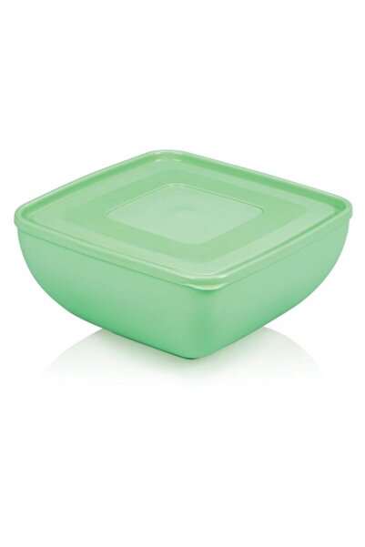 Üçsan M-657 Kare Kapaklı Kase 4 Lt Yeşil Renk)