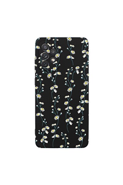 shoptocase حافظة هاتف متوافقة مع هاتف Galaxy A52 بنمط ديزي كرمة