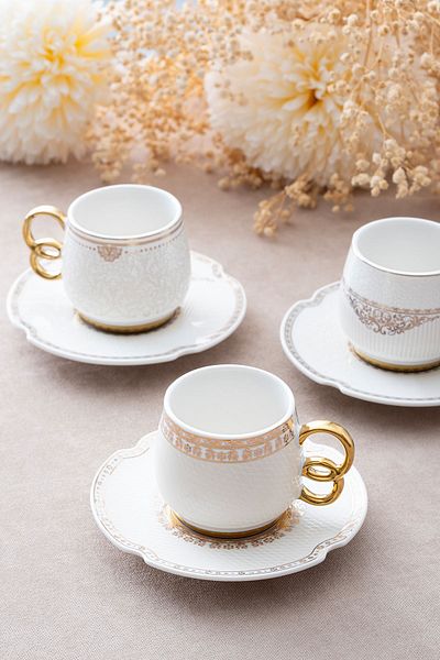 ACAR Freya Set of 6 Coffee Cups - 90 ml