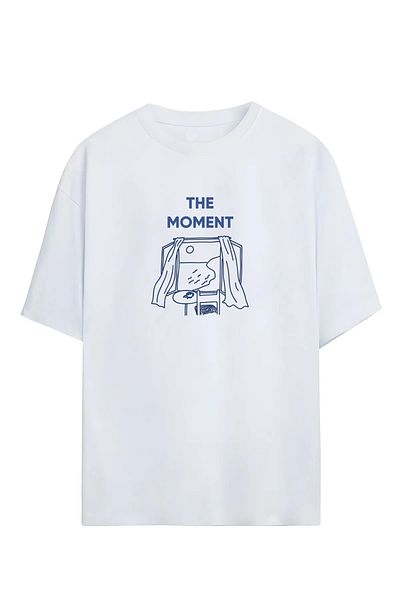 Korefanzin Μπλουζάκι Unisex Oversize - Κωδικός Trend Korefanzin The Moment Design