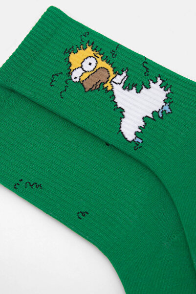 Pull & Bear Homer Simpson uzun çorap