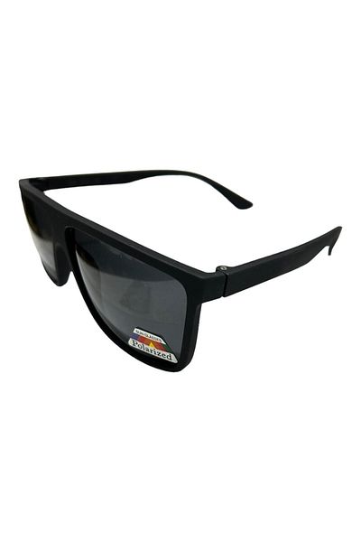 Silvio Monetti Men's Sunglasses - Black Matte UV400, Model615308