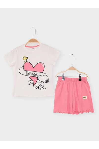 Snopy Snoopy Licensed 2-Piece Set for Girl - 22007