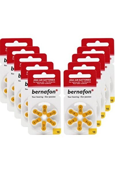 Bernafon İşitme Cihazı Pili 6*10    0001