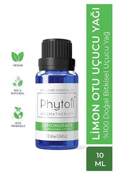 phytoil Organic Lemongrass Essential Oil – Lemongrass 100% Pure and Natural H...