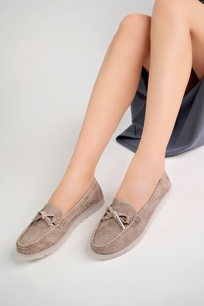 Freemax Άνετο Γυναικείο Loafer - Σόλα σιλικόνης, Casual Παπούτσια, Ppl.211 Mink