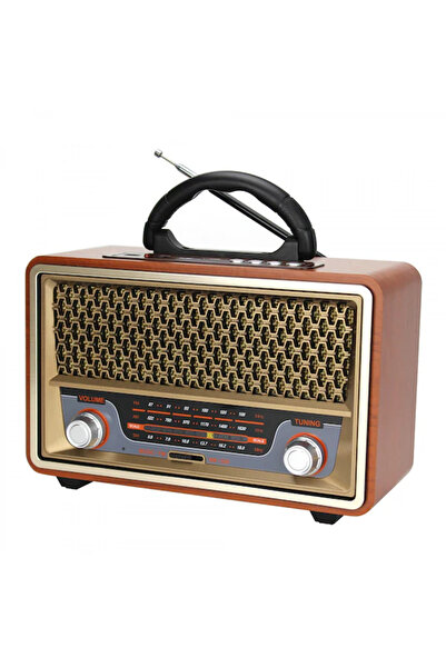 L'eDoren M-157Bt Nostaljik Bluetooth Radyo Mp3 24 Cm