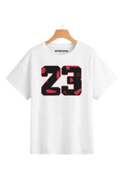 BENROMA 1 tricou este un cadou pentru achiziții de 6 și mai sus în coș - 23 tricou pentru copii supradimensionat unisex imprimat