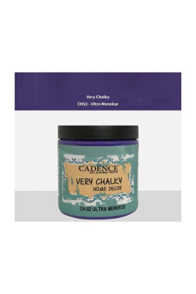 Cadence Very Chalky Home Decor Mobilya Boyası 500 ml. 52 ULTRA MENEKŞE