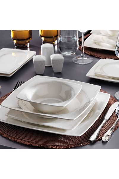 Schafer Beth Yemek Takımı-56 Parça-beyaz-2