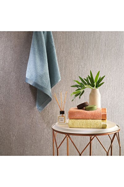 Schafer Home Stone 50X90 Towel-Turquoise