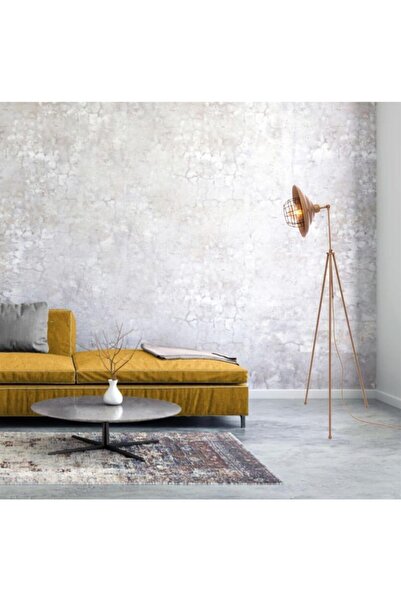 Umur Aydınlatma Tripod Dayton Şapkalı Tel Detaylı Bakır Eskitme Lambader