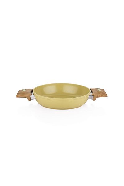 Schafer Fiesta Ceramic Pan 22 Cm-1 Piece-Green