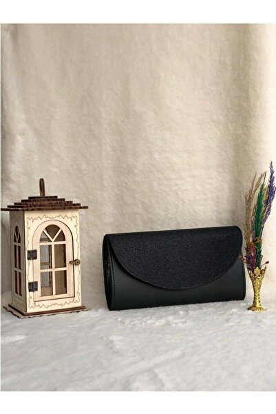 efnanstore Τσάντα πορτφόλιο μαύρου βραδινού φορέματος Efnan Store