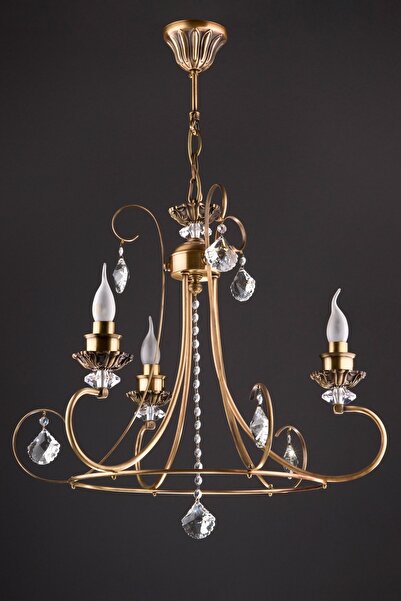 Avize çarşısı Katre 3 Kollu Avize Eskitme