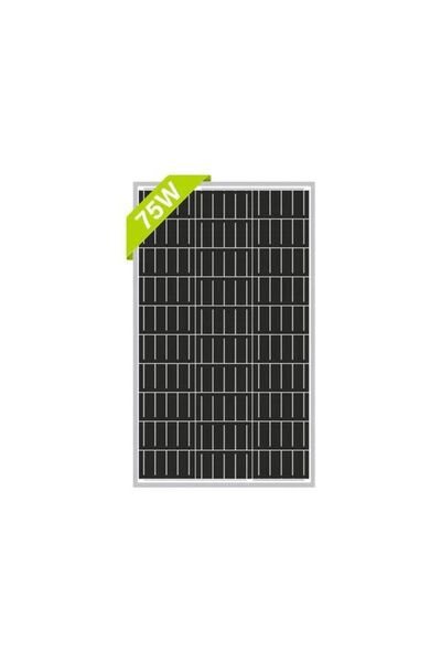 SolarMarket 75W 12V Monokristal Solar Panel