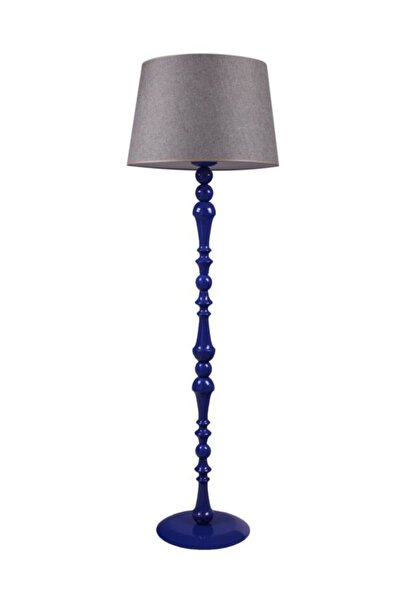 Umur Aydınlatma Otto Parlement Mavisi Ayak Gri Şapkalı Lambader