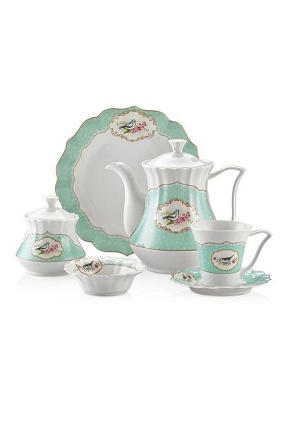 Schafer Stelle 31 Piece Porcelain Breakfast Set