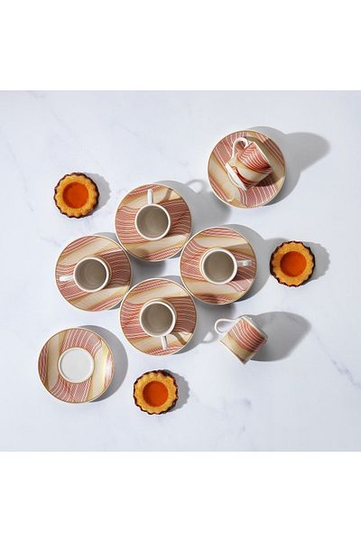 Schafer Fame 6-Person 12 Piece Coffee Cup Set