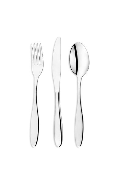 Schafer Sheen 18 Piece Fork Spoon Knife Set (FOOD GROUP)