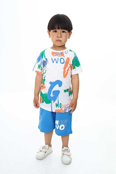 My Kids Wear Costum pentru băiat cu pantaloni scurți