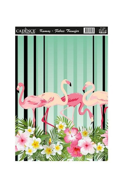 Cadence Fabric Transfer Flamingo 25x35 Kt-30