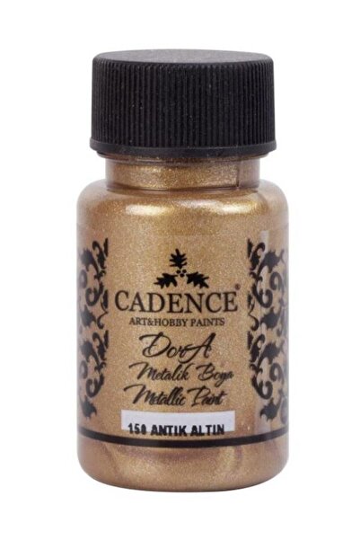 Cadence Dora Metalik Boya 50ml 150 Antik Altın