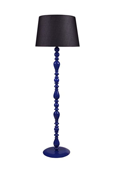 Umur Aydınlatma Otto Parlement Mavisi Ayak Siyah Şapkalı Avize