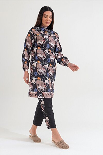 SahraAfra Довгий купальник з покриттям