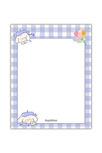 LikyaDükkan Bloc de note Memopad Pull Tear Dimensiune A5 50 de coli