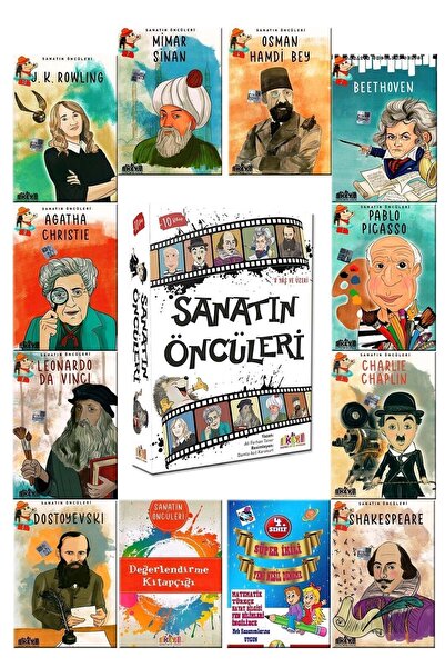 Key Kaliteli Eğitim Yayınları 4. Sınıf Tavsiyeli Hikaye Kitabı Seti Sanatın Ö...