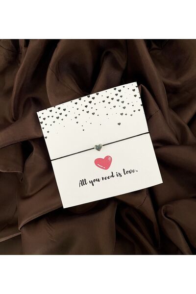 All Need Is Love Love Heart Bracelet