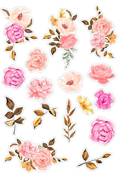 LikyaDükkan Autocolant autocolant cu design special pentru grădină cu flori f...